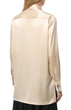 Атласная блузка KITON, арт. D52446K04S46, фото 4