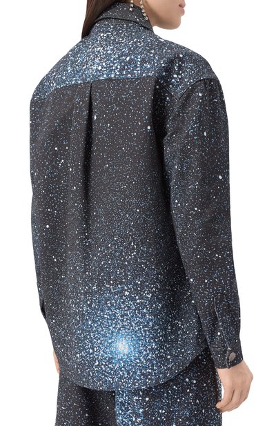 Джинсовая рубашка GIUSEPPE DI MORABITO, арт. 04SSDNT032C 04455, фото 4