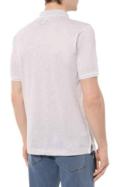 Хлопковое поло KITON, арт. UK1267, фото 4