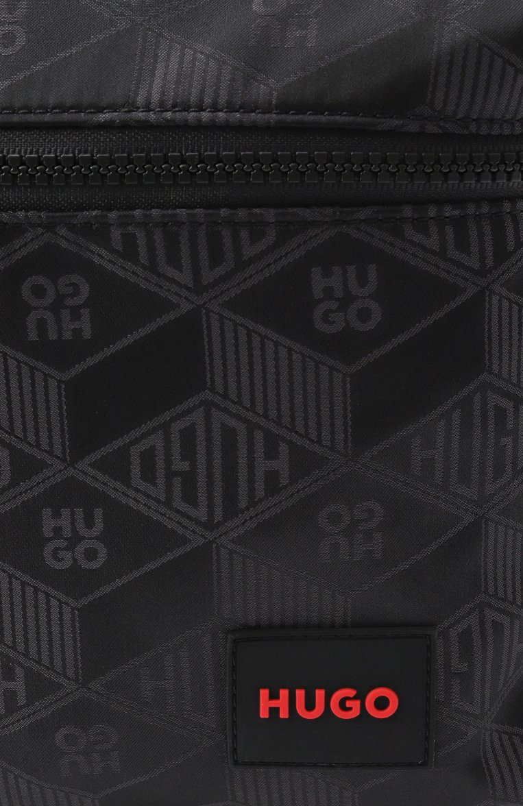 Мужской рюкзак ethon 2.0 HUGO черного цвета, арт. 50529424 | Фото 3 (Материал: Текстиль; Размер: large; Ремень/цепочка: На ремешке; Стили: Классический; Сумки-технические: Рюкзаки - большие)