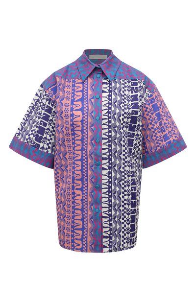 Женский хлопковая рубашка ZIMMERMANN, арт. 8758TRS244