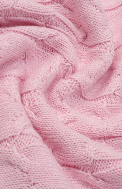 Одеяло из хлопка и шерсти BLUMARINE, арт. BNC0006C/FL011, фото 3