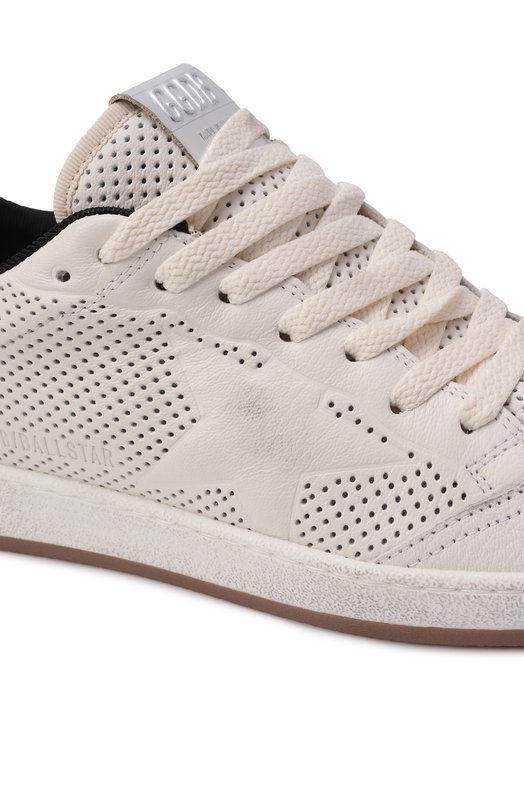 Кожаные кеды Ballstar Golden Goose Deluxe Brand GMF00717.F006013 Белый  GMF00717.F006013 Фото 7