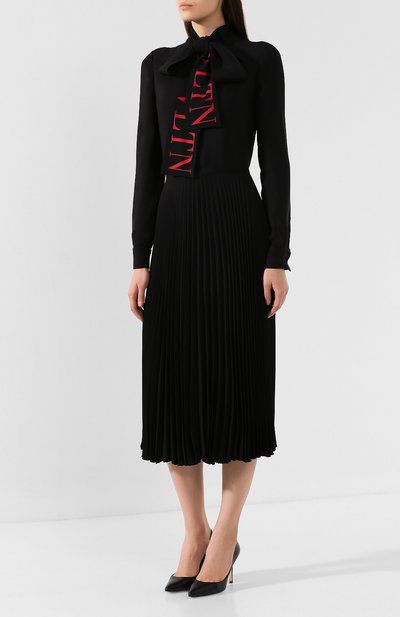 Платье из вискозы VALENTINO, арт. SB3VAN854NK, фото 3