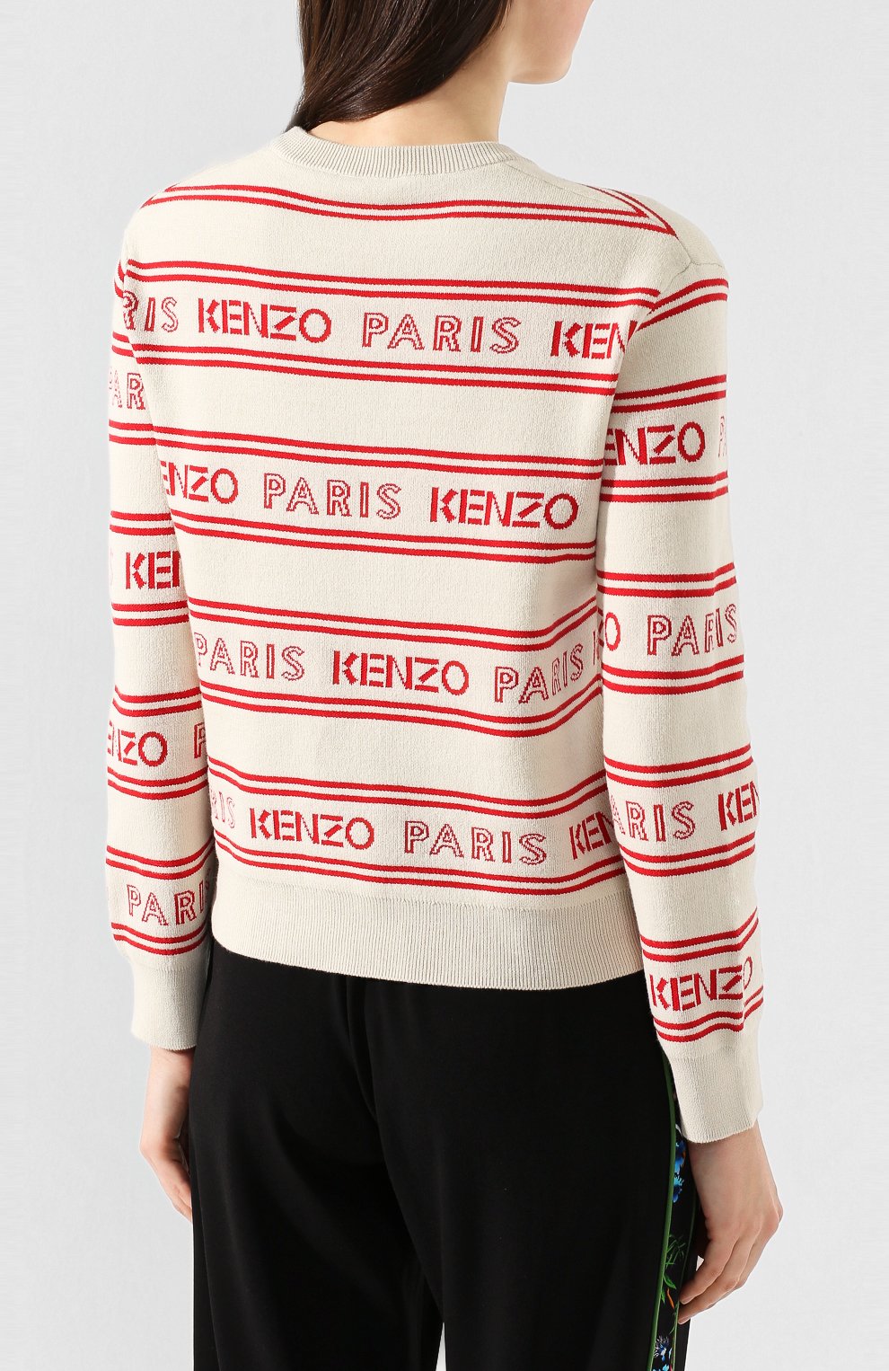 Хлопковый пуловер KENZO, арт. FA52PU506812, фото 4