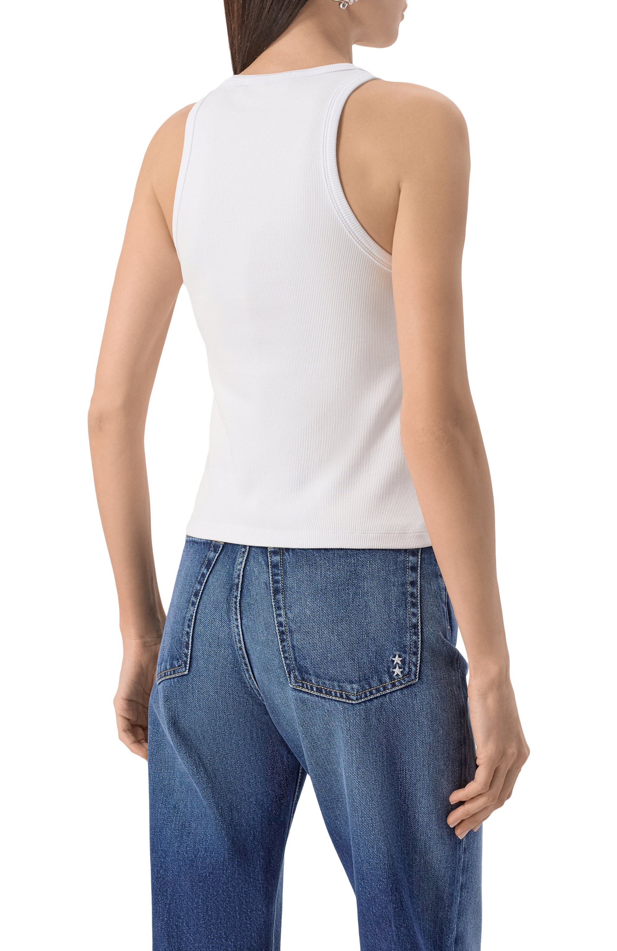 Хлопковая майка MSGM, арт. 3842MDT82 257120/257120, фото 4