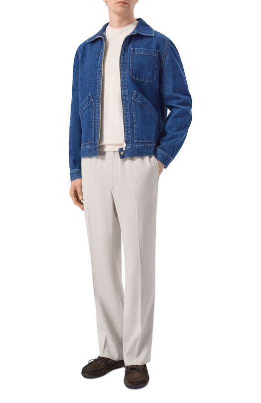 Замшевые мокасины Buttero B11910C0B0-UG Коричневый  B11910C0B0-UG Фото 2