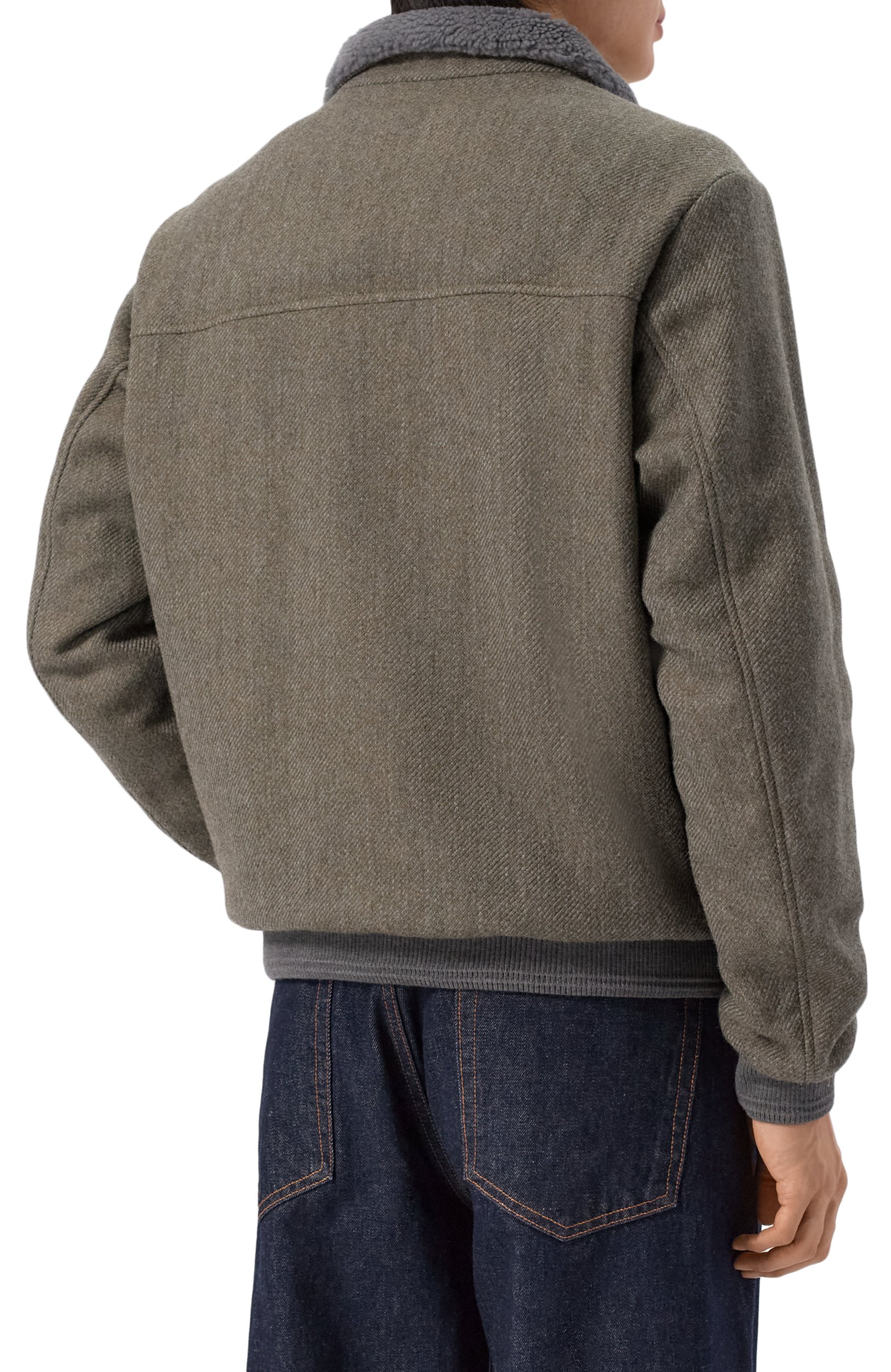 Бомбер с воротником из ягненка BOGNER, арт. 38601999, фото 4