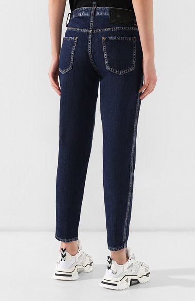 Джинсы DSQUARED2 синего цвета по цене 31150 руб., арт. S75LB0188/S30309, фото 4 Джинсы DSQUARED2, арт. S75LB0188/S30309, фото 4