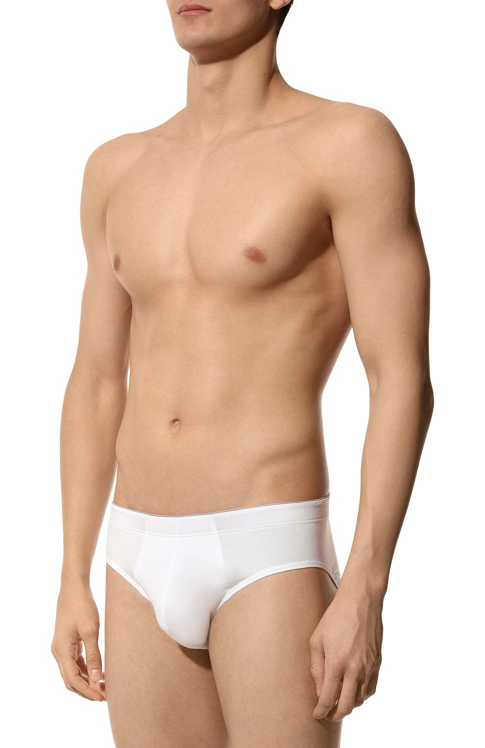 Хлопковые брифы HANRO белого цвета по цене 6670 руб., арт. 073085., фото 2 Хлопковые брифы HANRO, арт. 073085., фото 2