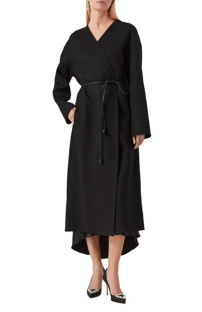 Кашемировое пальто MVST черного цвета по цене 483000 руб., арт. TXBPLSL-Y219-1/LC1597, фото 3 Кашемировое пальто MVST, арт. TXBPLSL-Y219-1/LC1597, фото 3