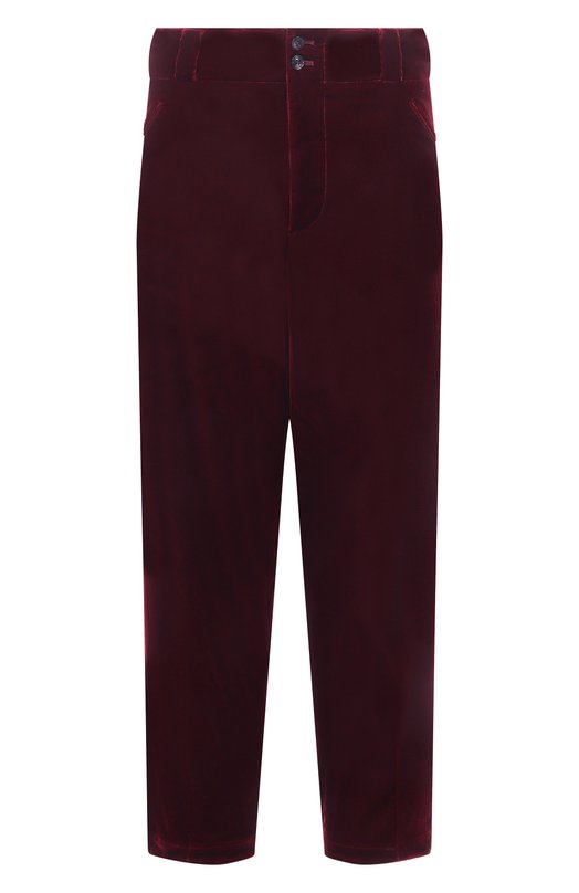 Бархатные брюки Giorgio Armani GM002060/TE10046 Бордовый GM002060/TE10046