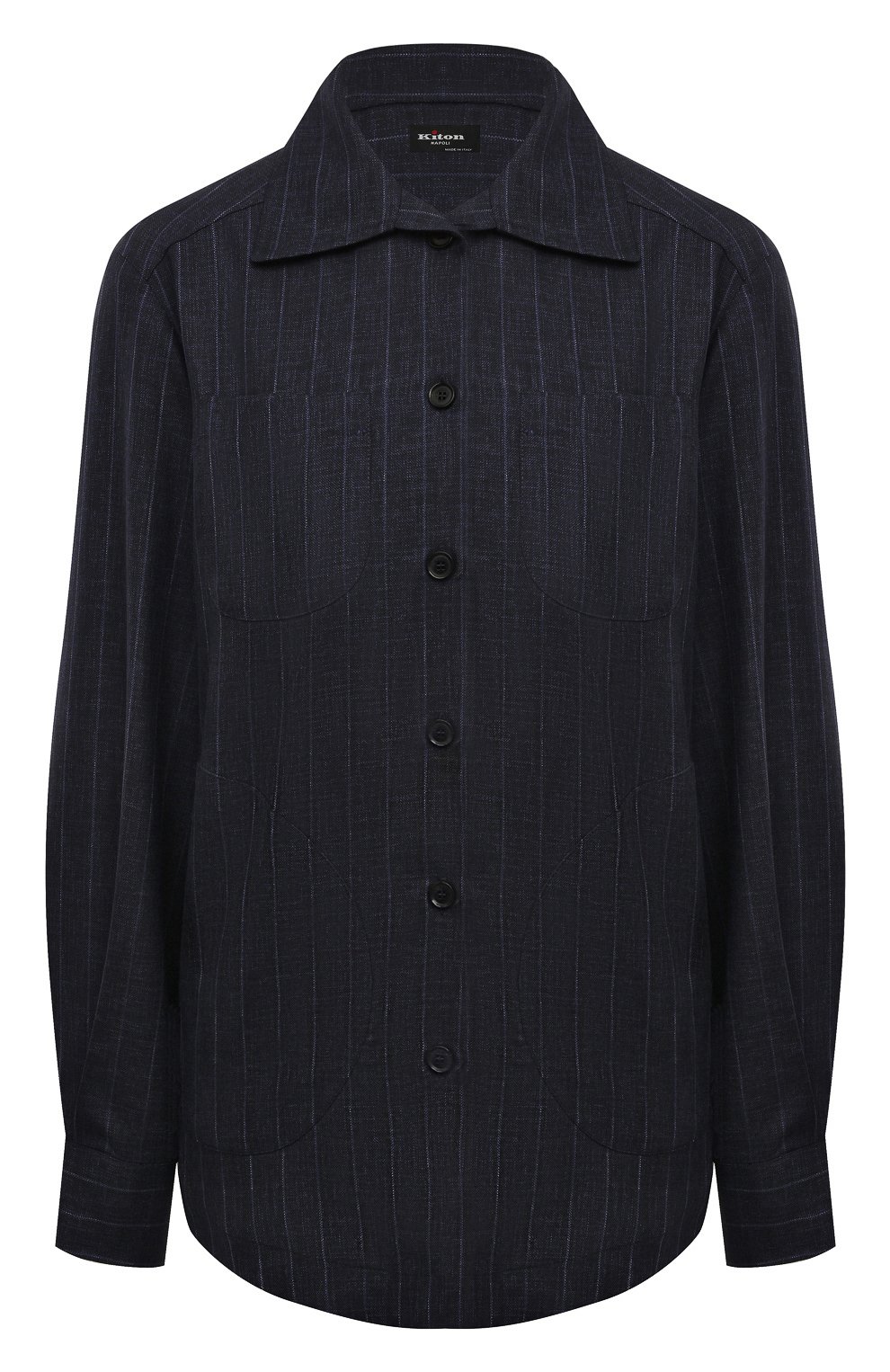 Шерстяная рубашка KITON, арт. D50429S0700702, фото 1