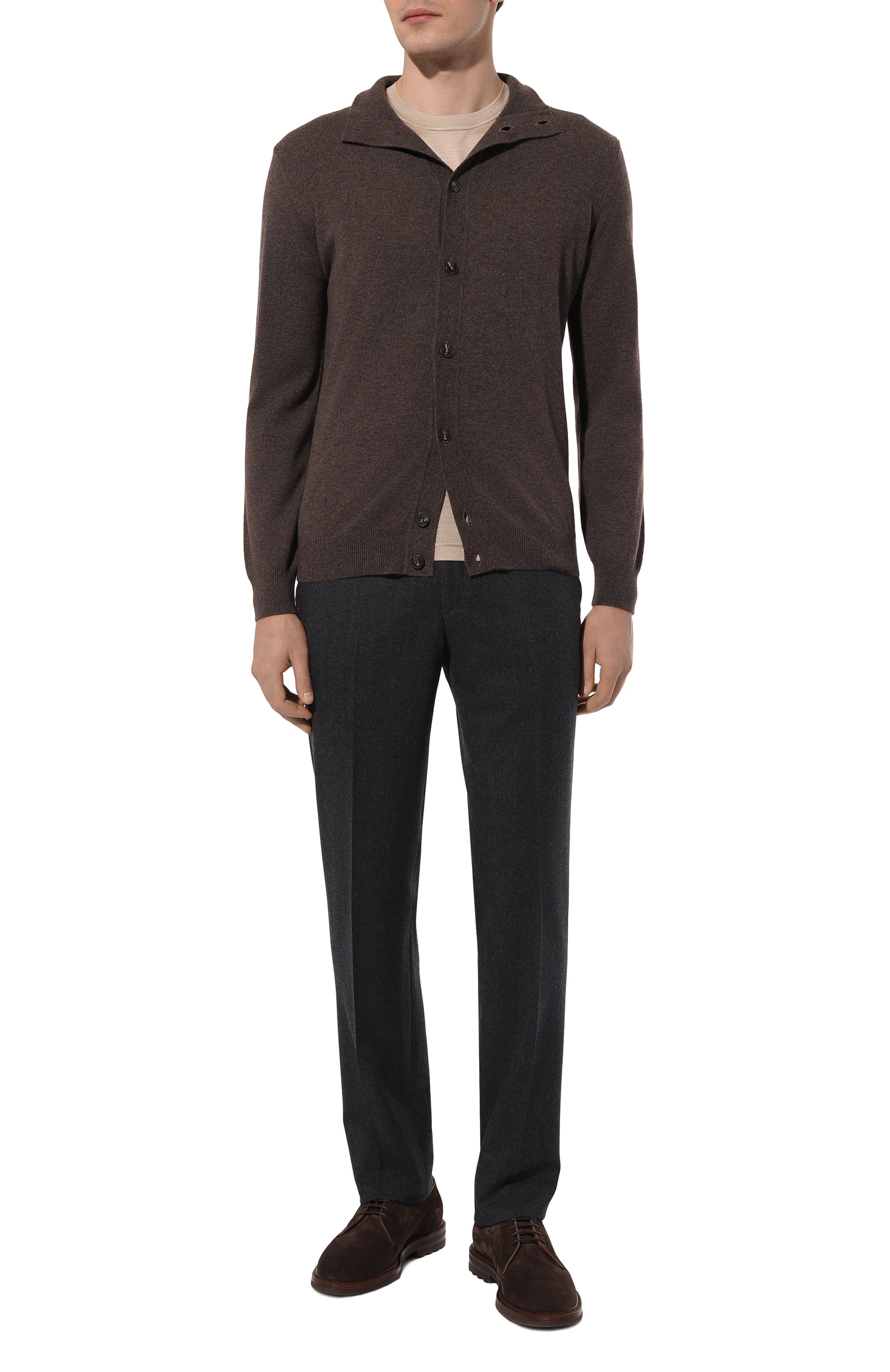 Замшевые дерби BRUNELLO CUCINELLI, арт. MZUPEAX810, фото 2