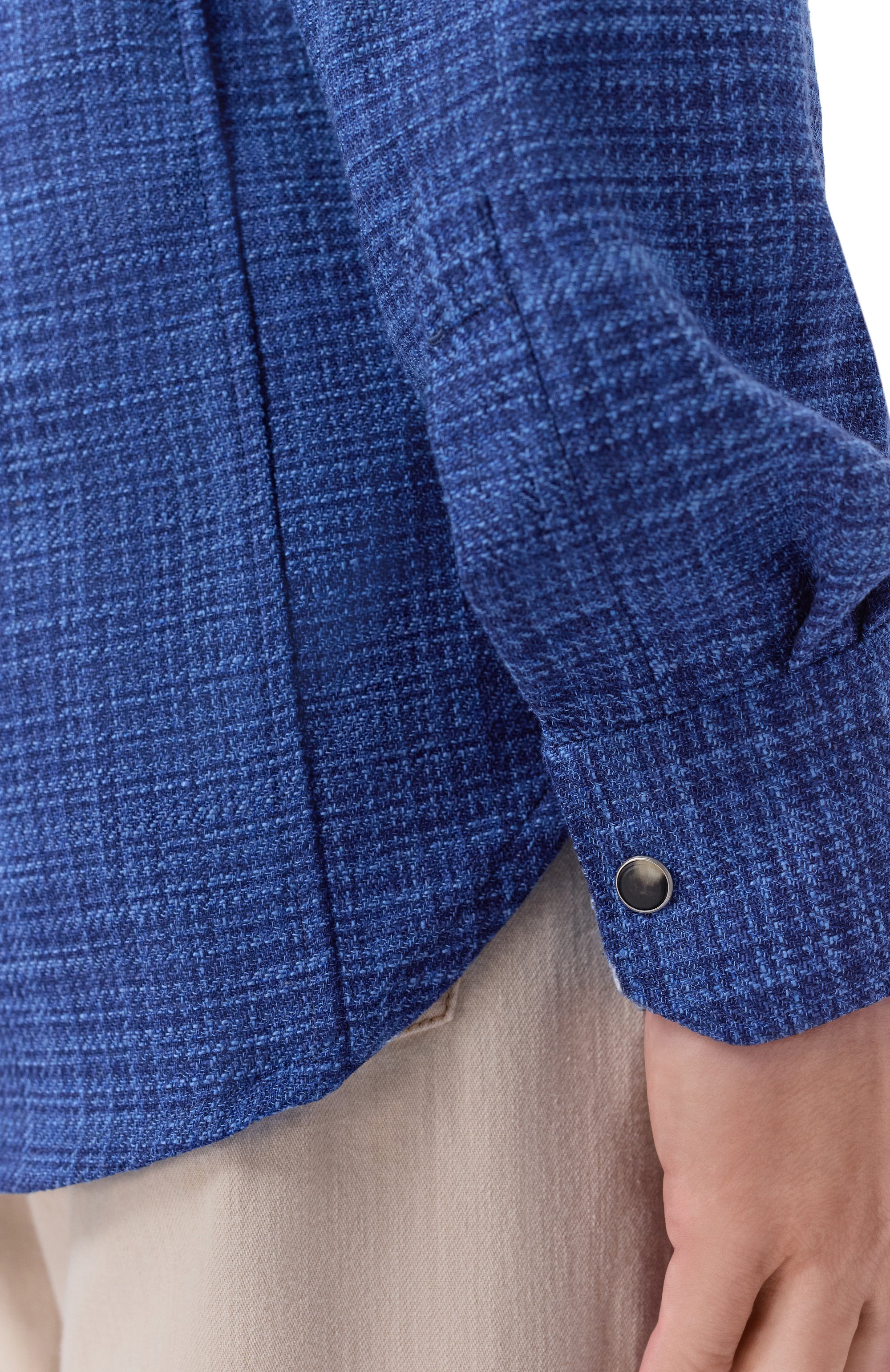 Рубашка из шерсти и шелка KITON, арт. UMCMARK0617E14, фото 5