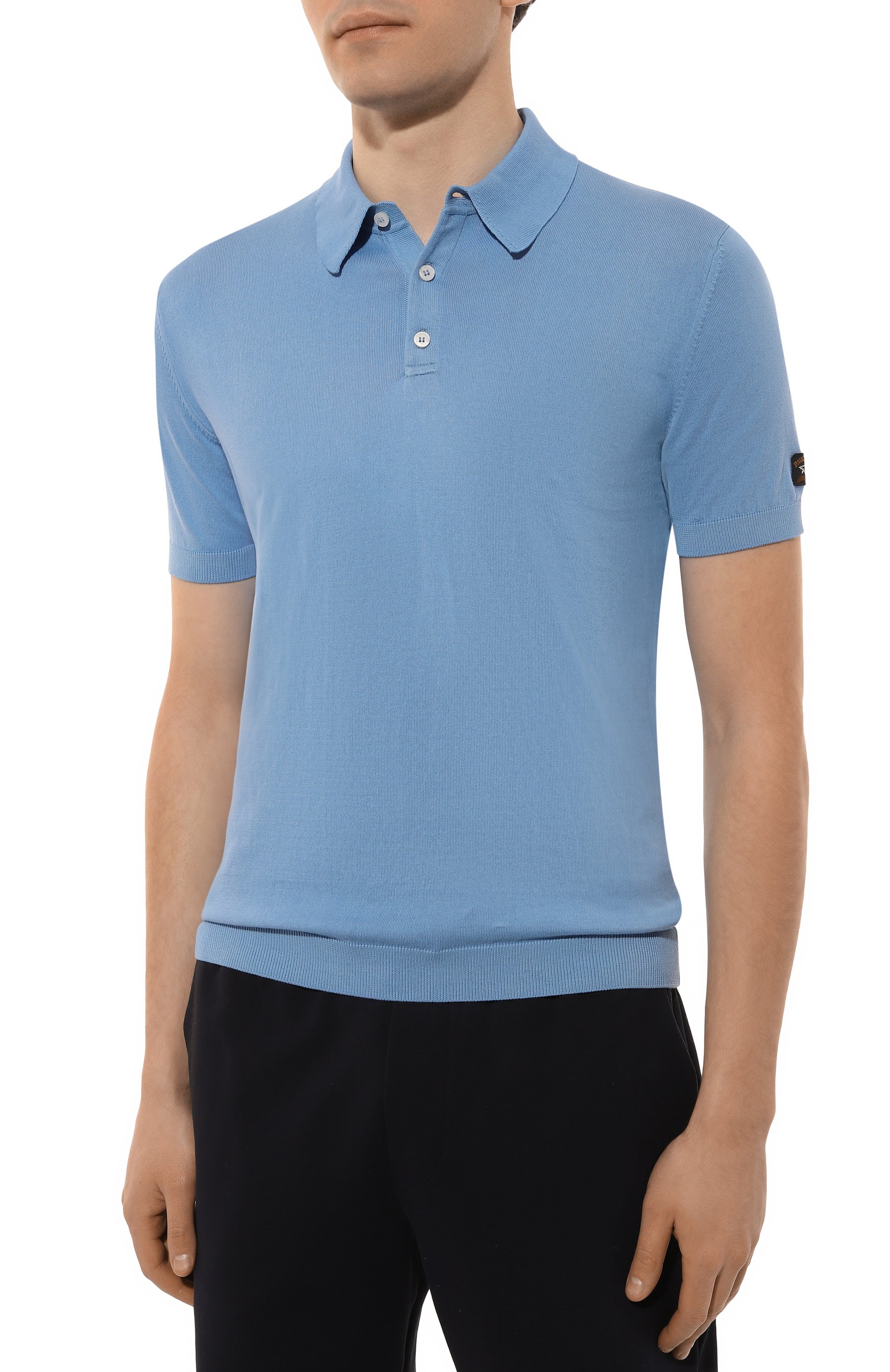 Хлопковое поло PAUL&SHARK, арт. 22411609, фото 3