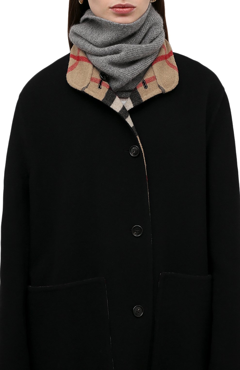 Кашемировый шарф-снуд TOTEME, арт. 214-899-768, фото 2