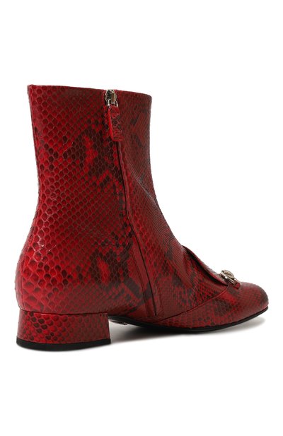 Кожаные ботильоны GUCCI, арт. 394395 EKN00, фото 3