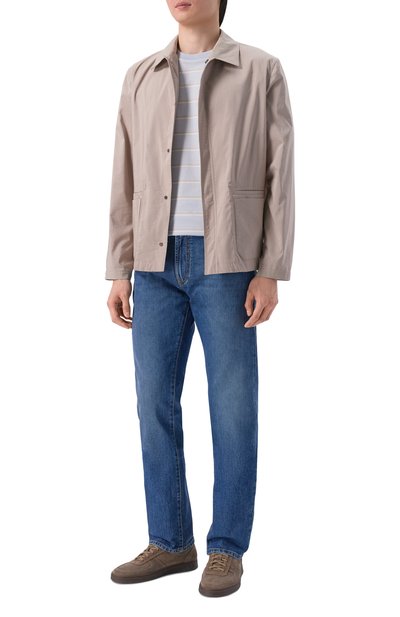 Мужская хлопковая футболка PAUL&SHARK, арт. 26411009