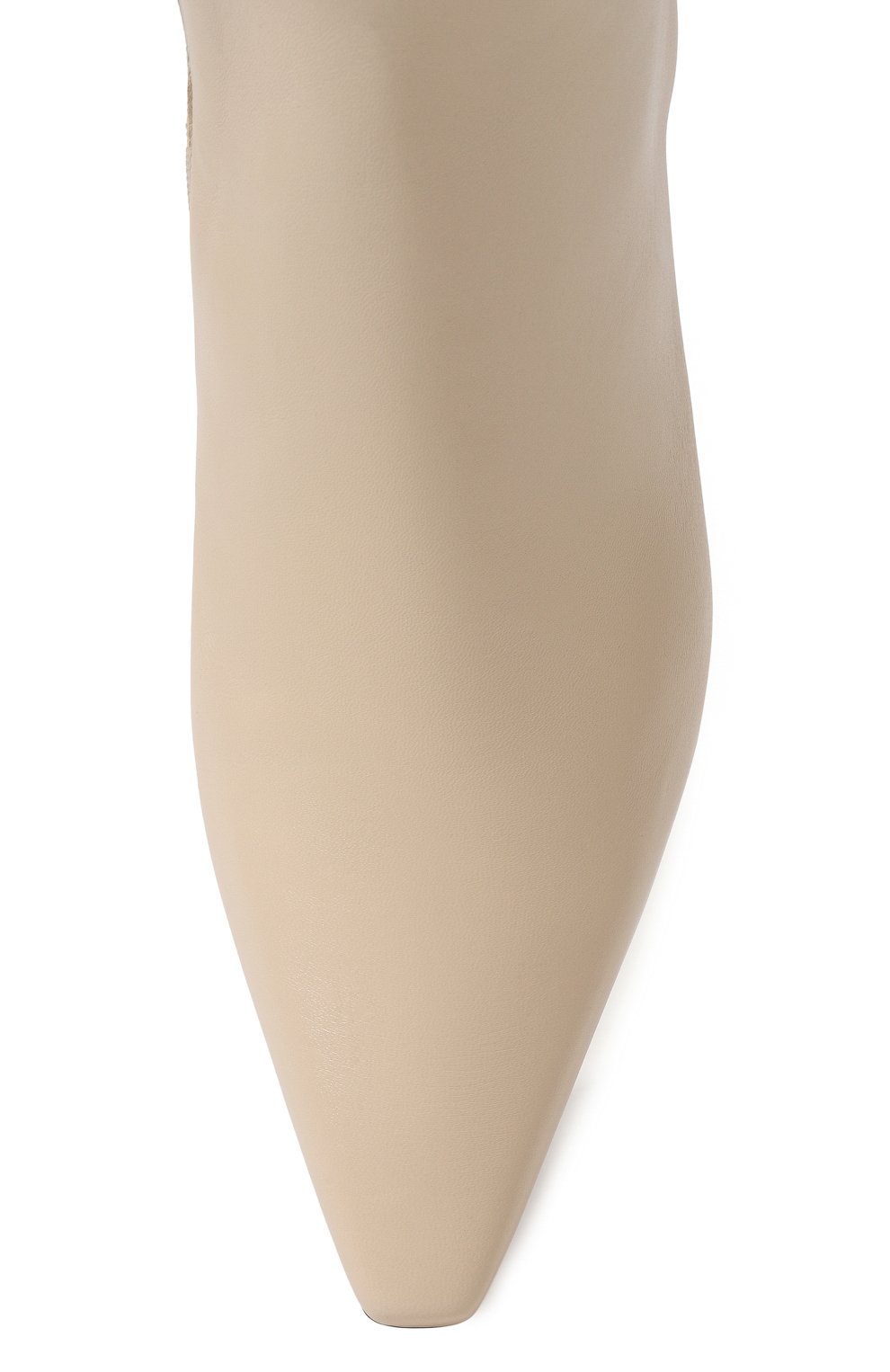 Кожаные ботильоны kay MATTIA CAPEZZANI кремового цвета по цене 54500 руб., арт. W360/NAPPA, фото 6 Кожаные ботильоны kay MATTIA CAPEZZANI, арт. W360/NAPPA, фото 6