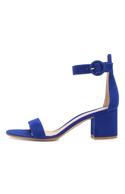 Замшевые босоножки versilia 60 GIANVITO ROSSI, арт. G60357.60RIC.CAMAZUE, фото 3