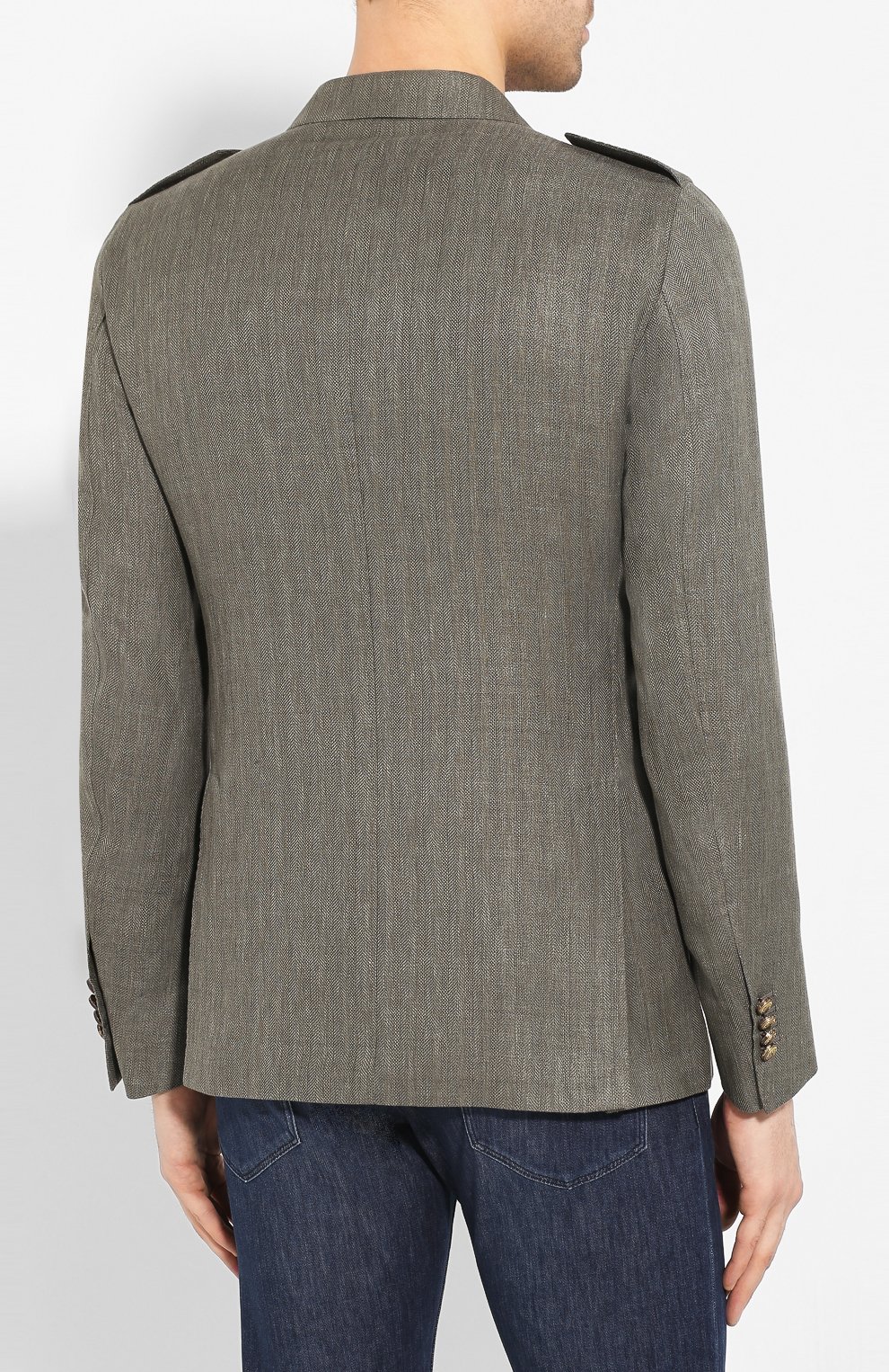 Пиджак из смеси льна и шерсти ELEVENTY PLATINUM, арт. A75GIAA04 TES0A133, фото 4