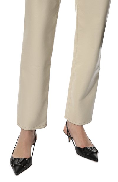 Кожаные туфли vlogo signature VALENTINO, арт. XW2S0Q70/MZF, фото 3