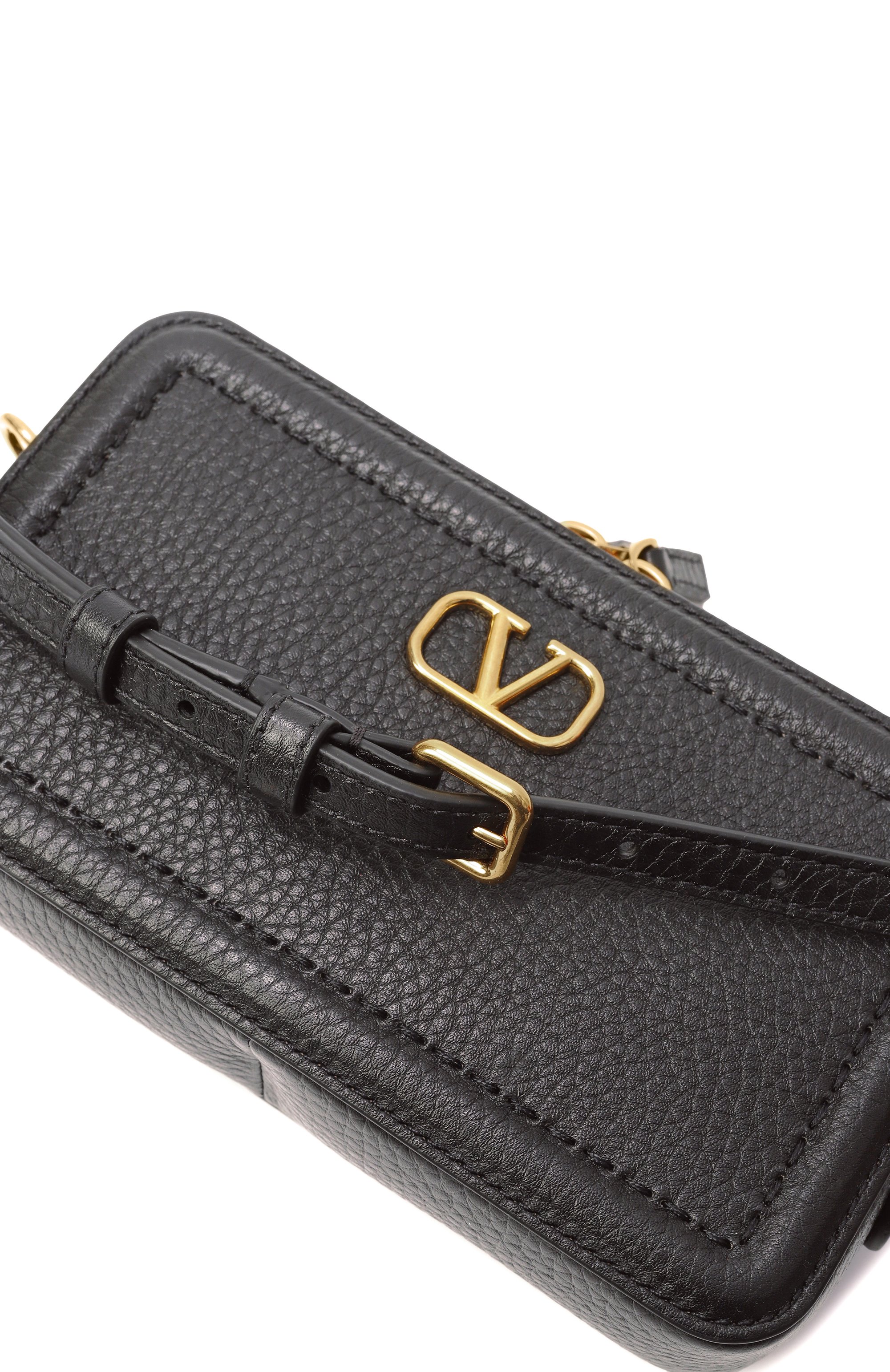 Сумка alltime mini VALENTINO черного цвета по цене 172000 руб., арт. 6W0P0AI5/RZR, фото 3 Сумка alltime mini VALENTINO, арт. 6W0P0AI5/RZR, фото 3