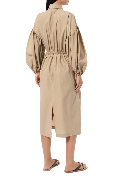 Хлопковое платье BRUNELLO CUCINELLI, арт. M0F79A5174, фото 4