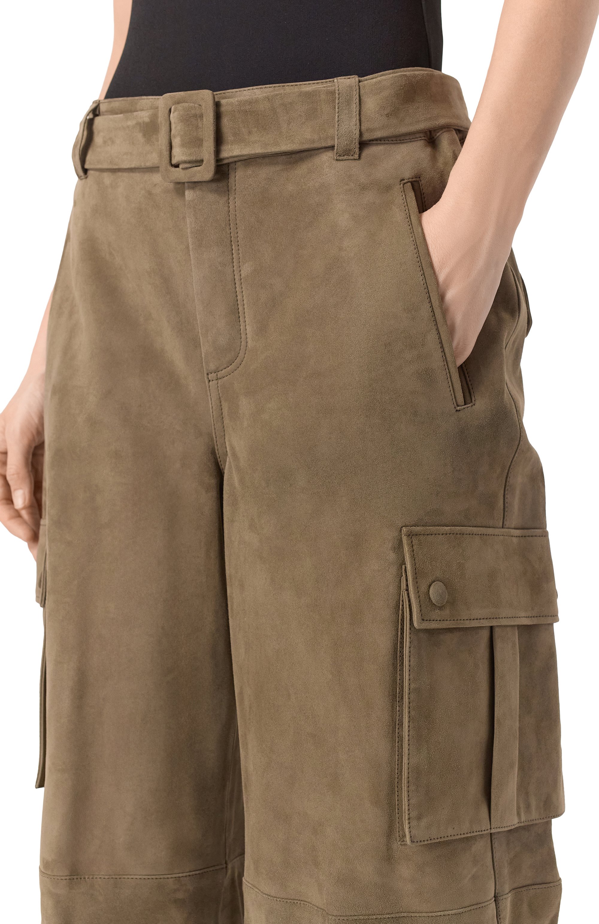 Замшевые брюки-карго JACOB LEE, арт. WLP086SS25L0, фото 5