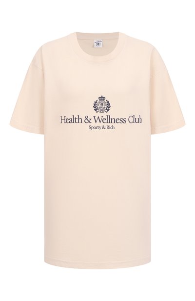 Хлопковая футболка SPORTY AND RICH, арт. T0043606241CR01