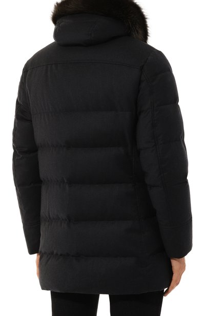 Пуховик barbieri-ll с отделкой из енота MOORER, арт. IREIBRA-LL_SET1, фото 4