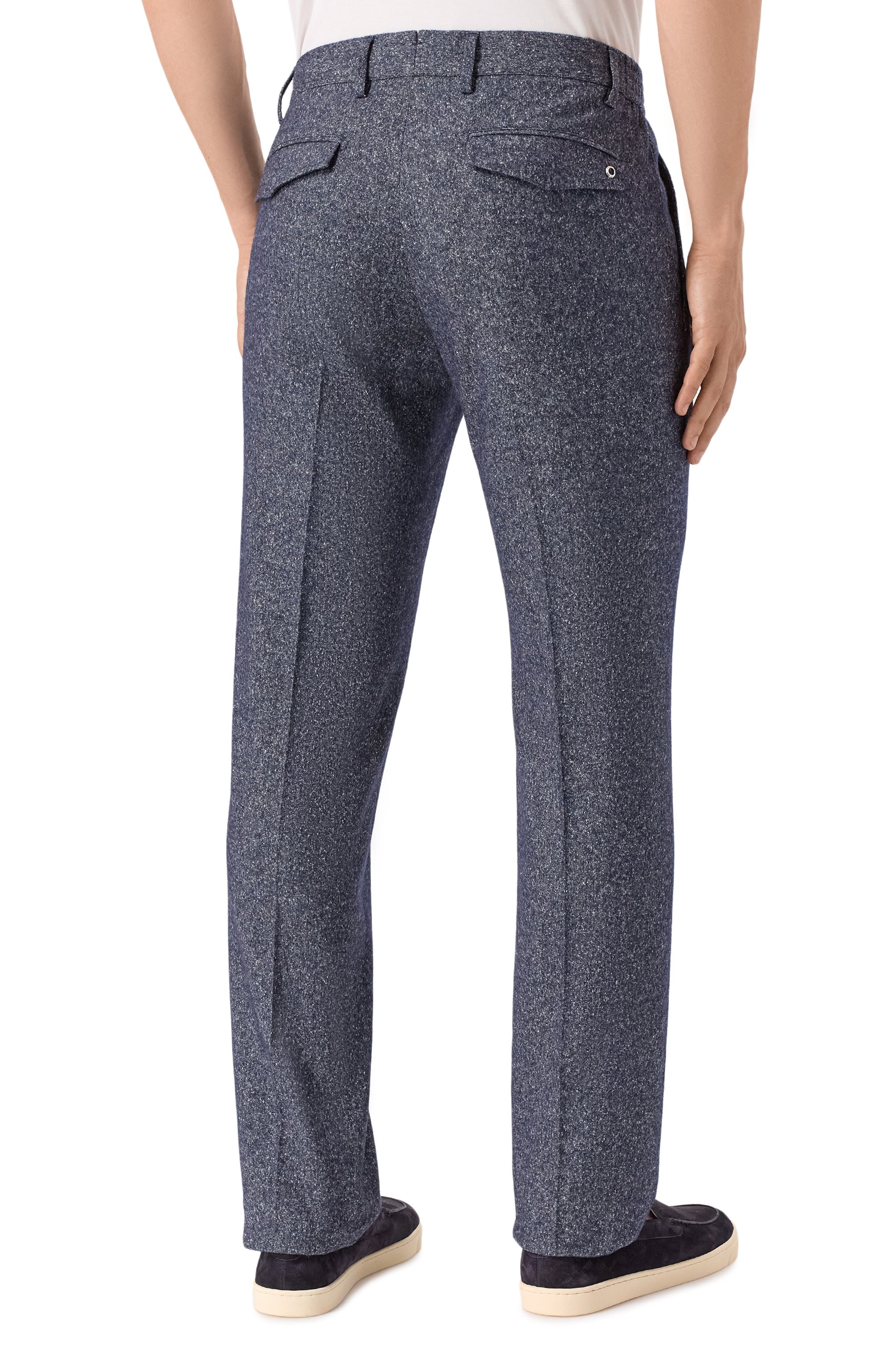 Брюки из шерсти и шелка STEFANO RICCI, арт. M1T5300022/WKC01R, фото 4