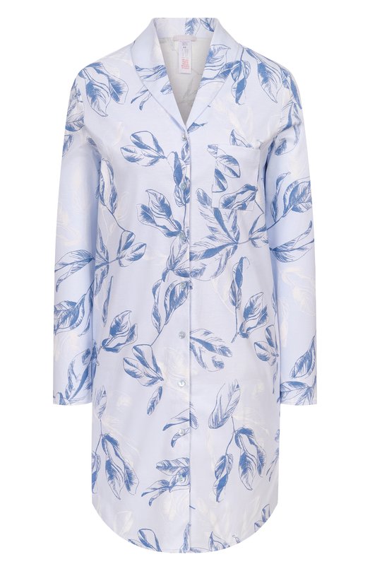 Хлопковая сорочка Hanro 074970 Голубой 074970