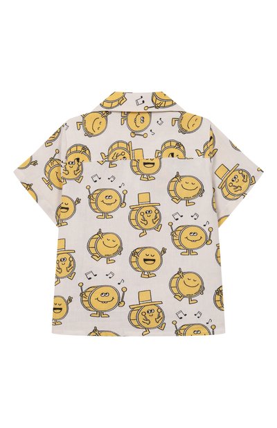 Рубашка из хлопка и льна STELLA MCCARTNEY, арт. TY5501