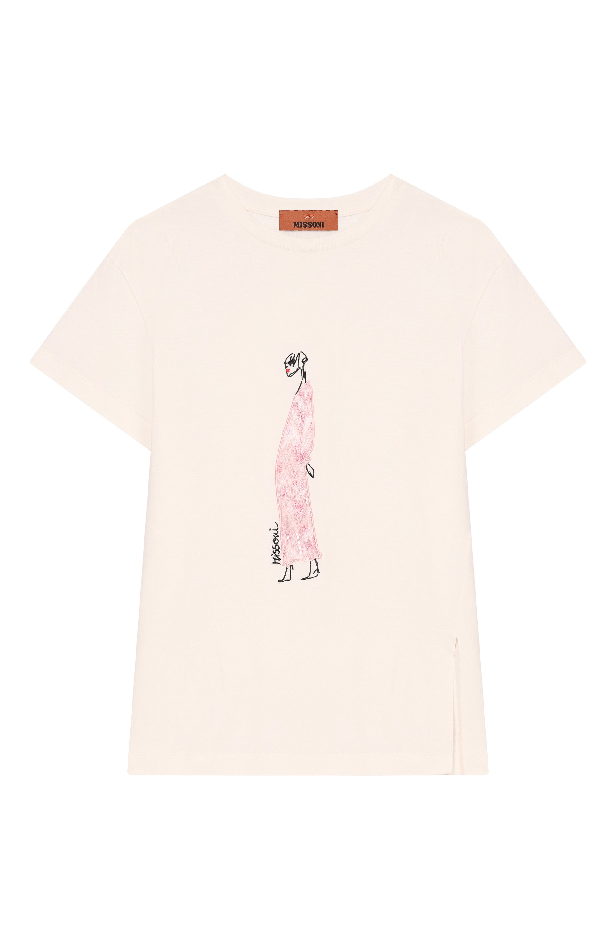 Хлопковая футболка MISSONI, арт. MY8B01/Z3672, фото 1