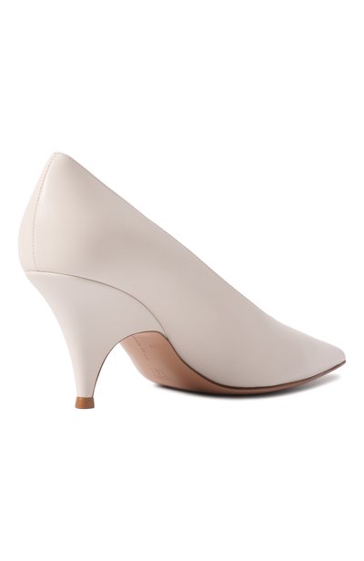 Кожаные туфли sofia GIANVITO ROSSI белого цвета по цене 104500 руб., арт. G22375.70RIC.VIT0FFW, фото 5 Кожаные туфли sofia GIANVITO ROSSI, арт. G22375.70RIC.VIT0FFW, фото 5