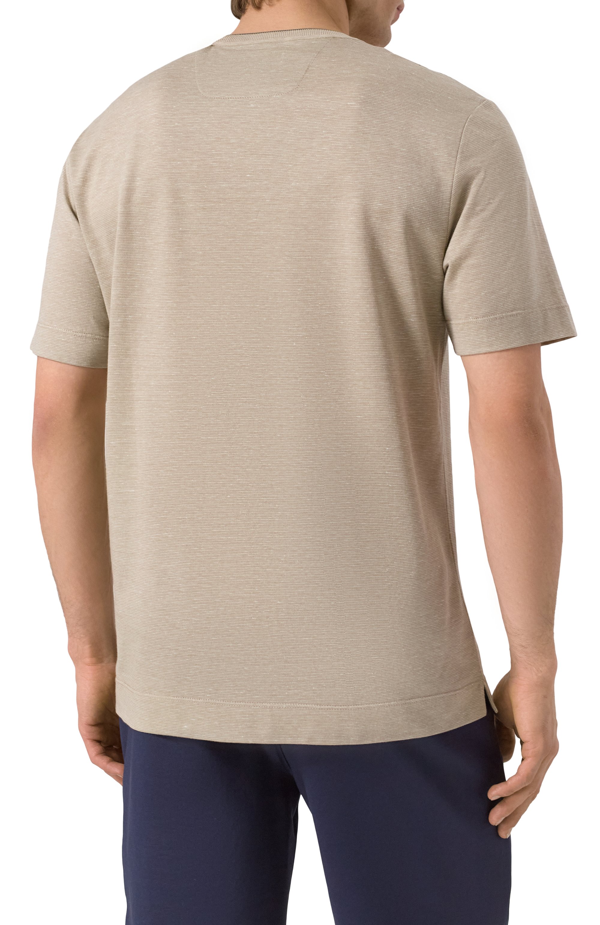 Футболка из хлопка и шелка boss x aston martin BOSS CAMEL, арт. 50537874, фото 4