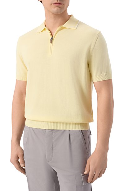 Хлопковое поло CANALI, арт. C1165/MK02460, фото 3