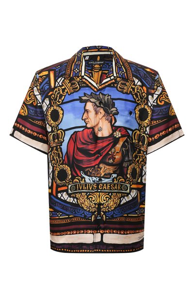 Шелковая рубашка DOLCE & GABBANA, арт. G5FX9T/FI1K5, фото 1