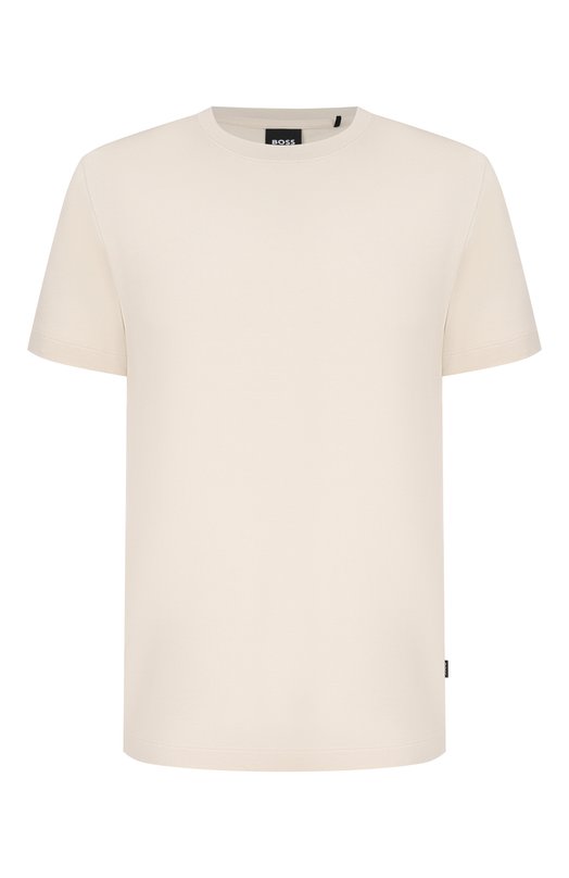 Футболка из лиоцелла и хлопка BOSS 50555102 Кремовый 50555102