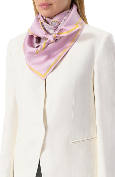 Шелковый платок BURBERRY, арт. 8108328, фото 2