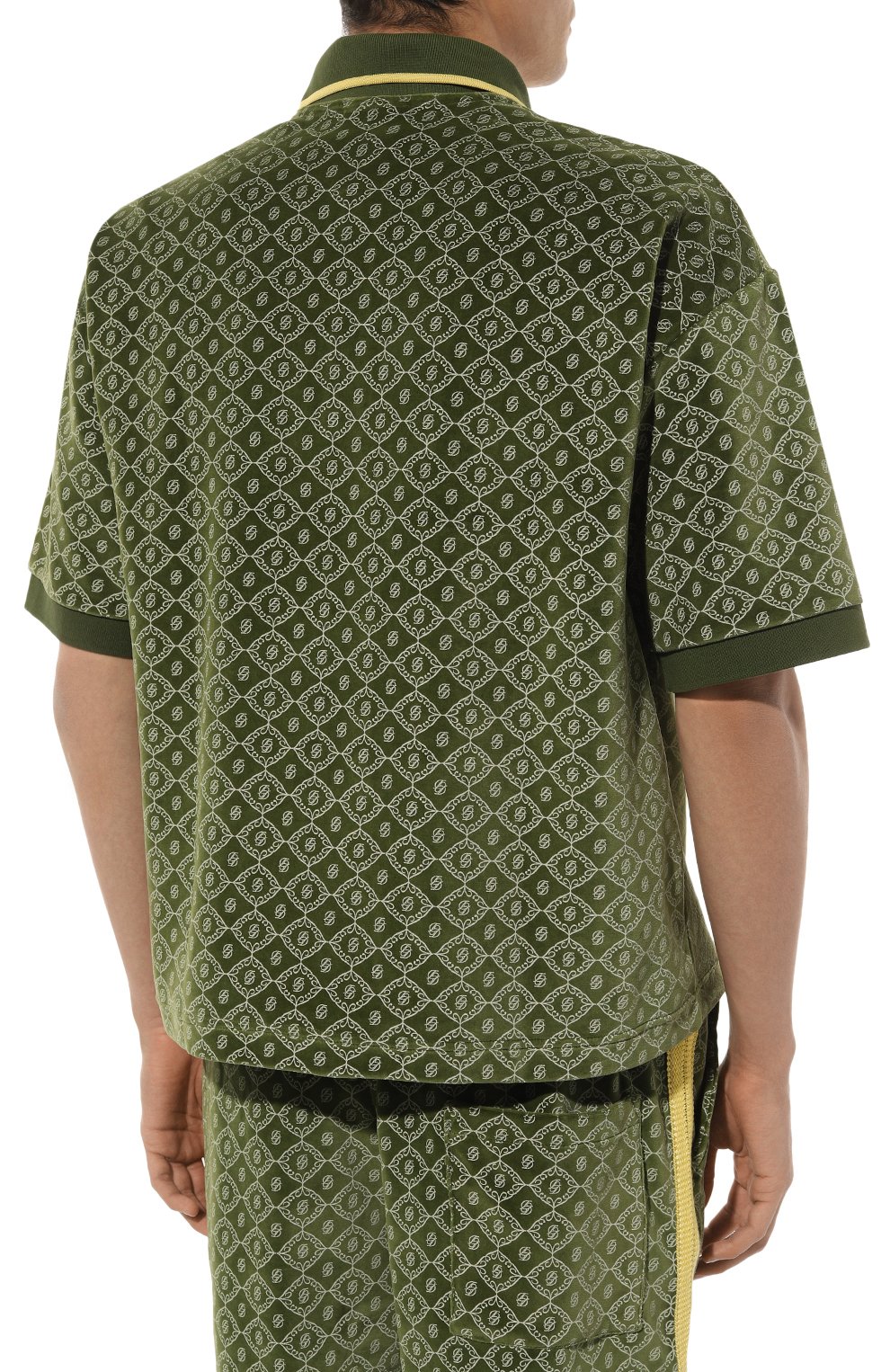 Хлопковое поло DROLE DE MONSIEUR, арт. D-PL121-C0091-GN, фото 4