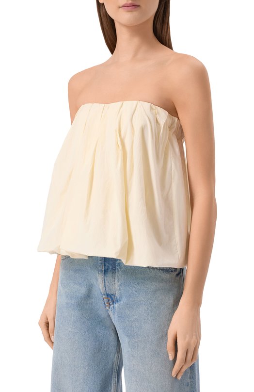 Топ Erika Cavallini P6SF02 Кремовый  P6SF02 Фото 3