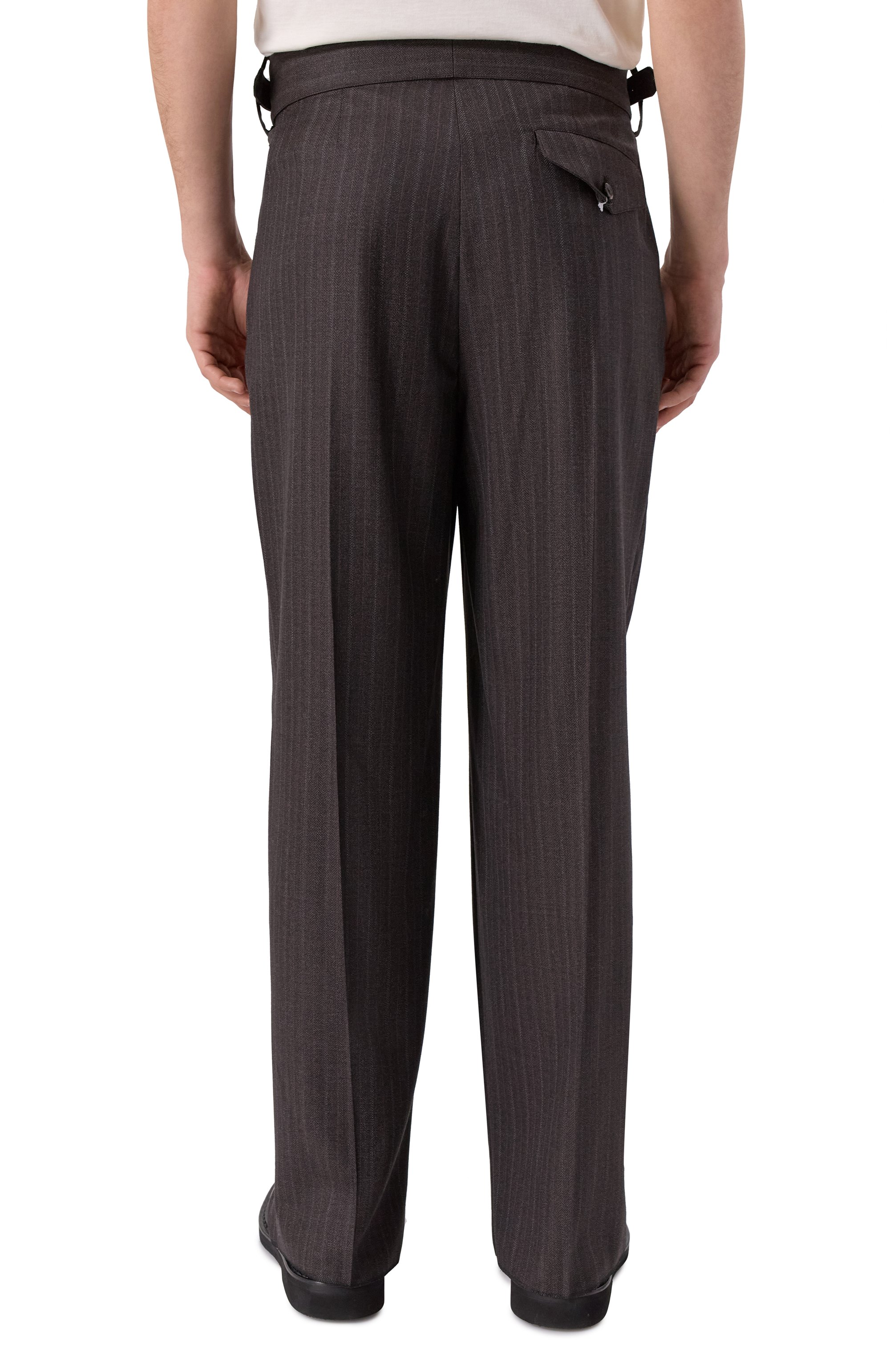 Шерстяные брюки EMPORIO ARMANI, арт. EM004008/TE18267, фото 4