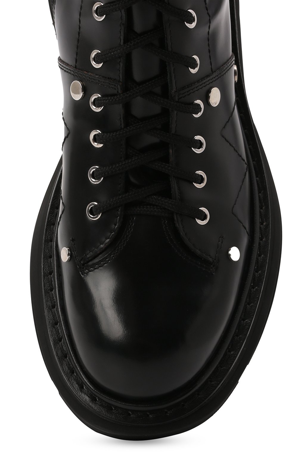 Кожаные сапоги ALEXANDER MCQUEEN, арт. 595466/WHZ81, фото 5