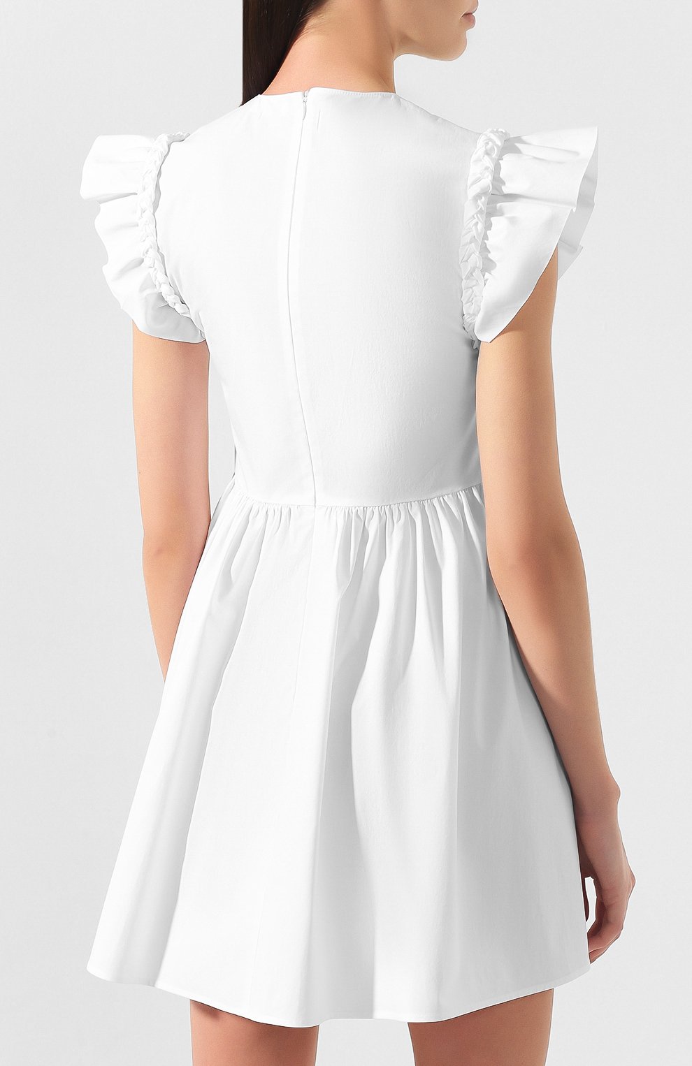 Хлопковое платье REDVALENTINO, арт. RR0VAD50/0VU, фото 4