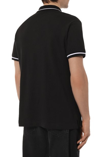 Хлопковое поло VERSACE JEANS COUTURE, арт. 74GAGT03/CJ010, фото 4