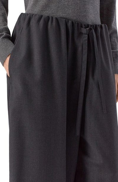 Шерстяные брюки TOTEME, арт. 261-WRB0343-FB0552, фото 5