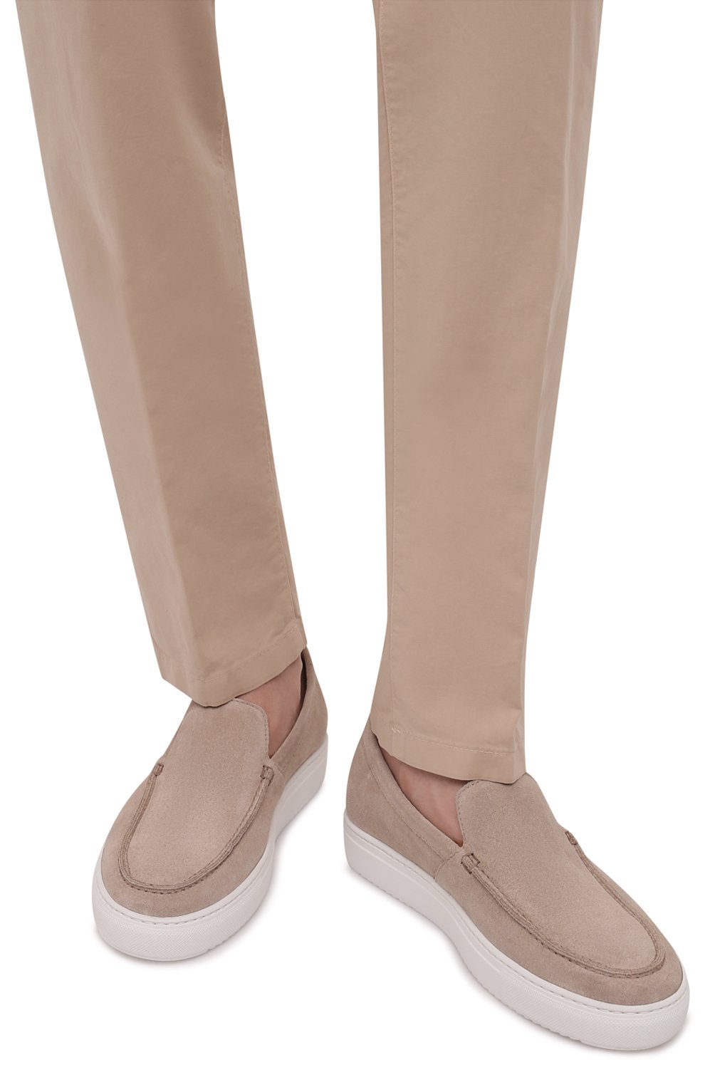 Замшевые слипоны DOUCAL'S, арт. DU2986ERICUZ106IC36, фото 3